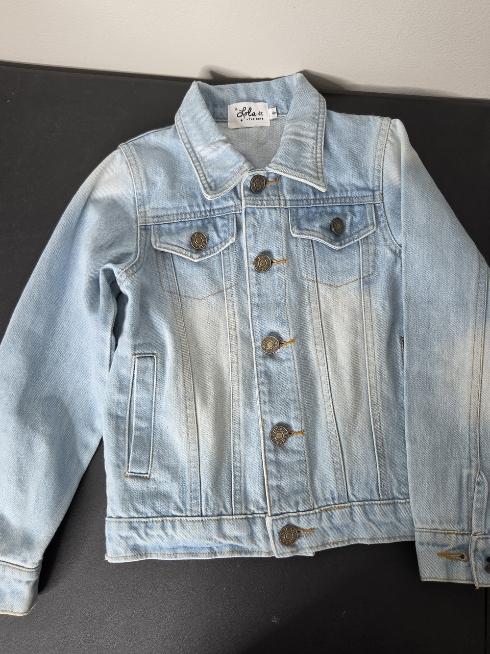 Lola + The Boys Denim Love Jacket - Picture 2 of 5